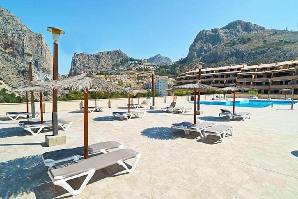 Apartamento Pueblo Mascarat con vista al mar Altea la Vieja Exterior foto