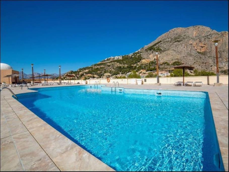 Apartamento Pueblo Mascarat con vista al mar Altea la Vieja Exterior foto